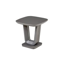 Cookes Collection Lewis Lamp Table - Charcoal 3