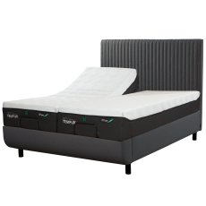 Tempur Arc Disc Adjustable Bed with Vertical Headboard – Dark Stone 1