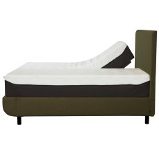 Tempur Arc Disc Adjustable Bed with Vertical Headboard – Dark Green 3