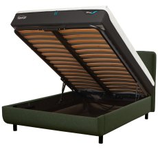 Tempur Arc Storage Bed Dark Green 1