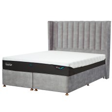 Tempur Suffolk Non-Storage Divan Base Light Grey 3