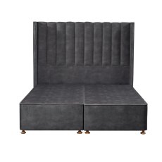 Tempur Suffolk Non-Storage Divan Base Armour Velvet 1