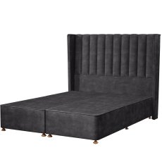 Tempur Suffolk Non-Storage Divan Base Armour Velvet 2