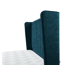 Tempur Wickham Headboard Aqua Velvet 2