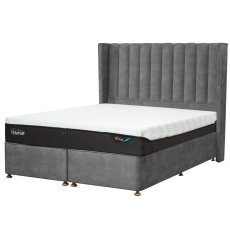 Tempur Suffolk Non-Storage Divan Base Dark Grey 3