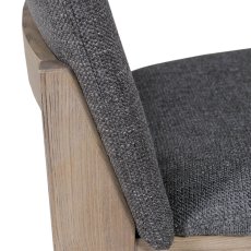 Fleur Dining Chair Dark Grey 7