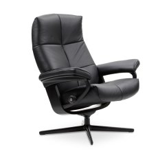 Stressless David Mediium Chair & Stool Cross Base 3