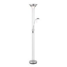 Rome Floor Lamp Chrome 1