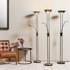 Rome Floor Lamp Chrome 8