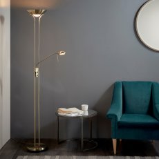 Rome Floor Lamp Brass 2