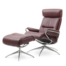 Stressless Tokyo Medium Chair & Stool Star Base 5