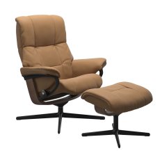 Stressless Mayfair Large Chair & Stool Cross Base 3