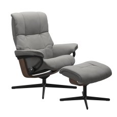 Stressless Mayfair Large Chair & Stool Cross Base 4