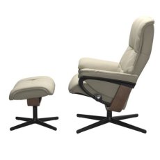 Stressless Mayfair Large Chair & Stool Cross Base 5