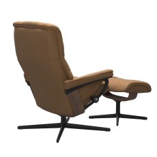 Stressless Mayfair Large Chair & Stool Cross Base 7