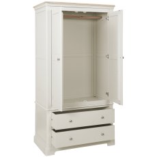 Linhay 2 Drawer Double Wardrobe 3