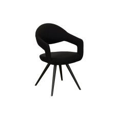 Julia Dining Chair Black 1