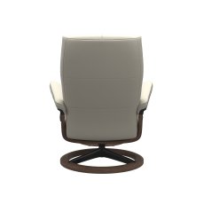 Stressless David Small Chair & Stool Signature Base 6