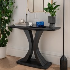 Dani Console Table - Charcoal 2