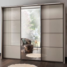 Wiemann Miami Plus 3 Door Mirrored Sliding Wardrobe