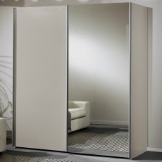 Wiemann Miami Plus 2 Door Mirrored Sliding Wardrobe 2