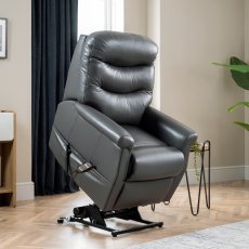 Hollingwell Leather Riser Recliner Armchair 5