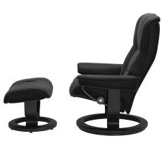 Stressless Mayfair Large Chair & Stool Classic Base 2