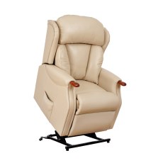 Canterbury Standard Leather Riser Recliner Armchair 5