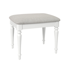 Linhay Dressing Stool - White