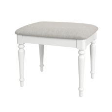 Linhay Dressing Stool - White