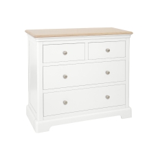 Linhay 2+ 2 Drawer Chest - White