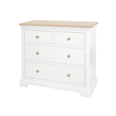 Linhay 2+ 2 Drawer Chest - White