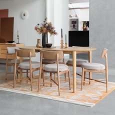 G Plan Winchester Oval Dining Table & 4 Chairs