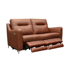 G Plan Austen 2 Seater Recliner Sofa Leather 1