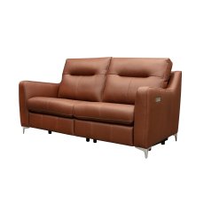 G Plan Austen 2 Seater Recliner Sofa Leather 3