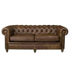 Alexander & James Abraham Junior Large Sofa in Leather 1