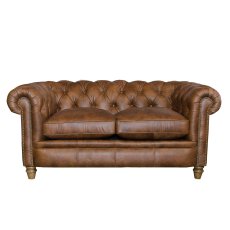 Alexander & James Abraham Junior Small Sofa in Leather 1