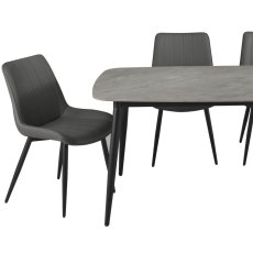 Solo Dining Table & 4 Chairs 4