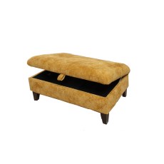 Penny Legged Ottoman Footstool 2