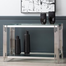 Cohen Console Table - Chrome 2