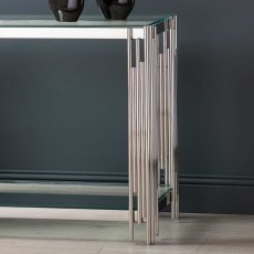 Cohen Console Table - Chrome 3