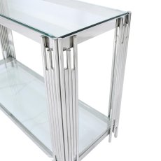 Cohen Console Table - Chrome 4