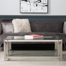 Cohen Coffee Table Chrome 2