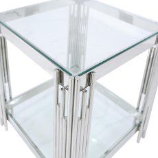 Cohen Lamp Table Chrome 3