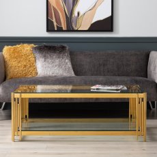 Cohen Coffee Table Gold 2