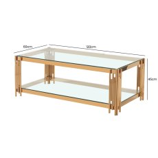 Cohen Coffee Table Gold 7