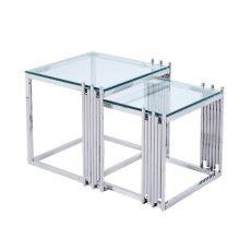 Cohen Nest of Tables - Chrome 1