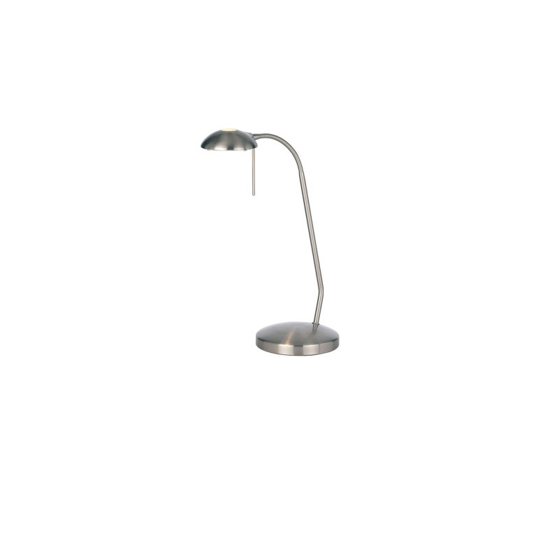 Satin Chrome G9 Touch Table Lamp