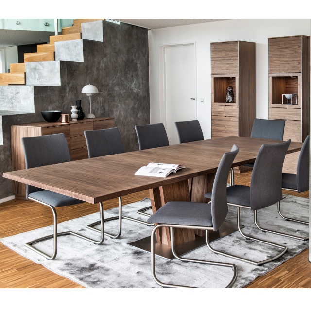 Skovby Walnut Dining Table And 6 Chairs Skovby