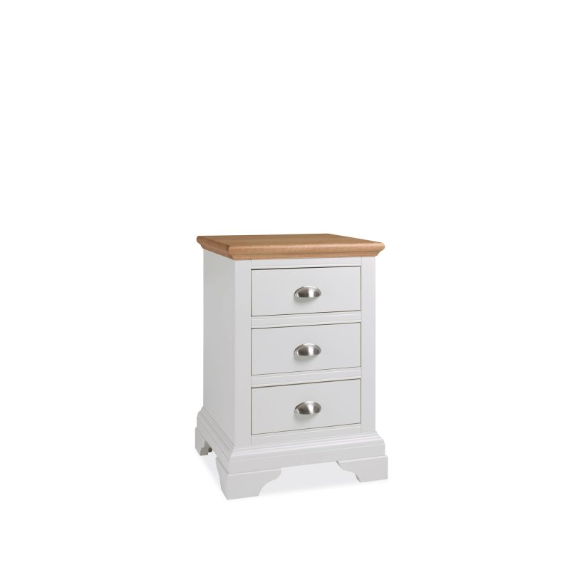 Cookes Collection Camden Two Tone 3 Drawer Nightstand 